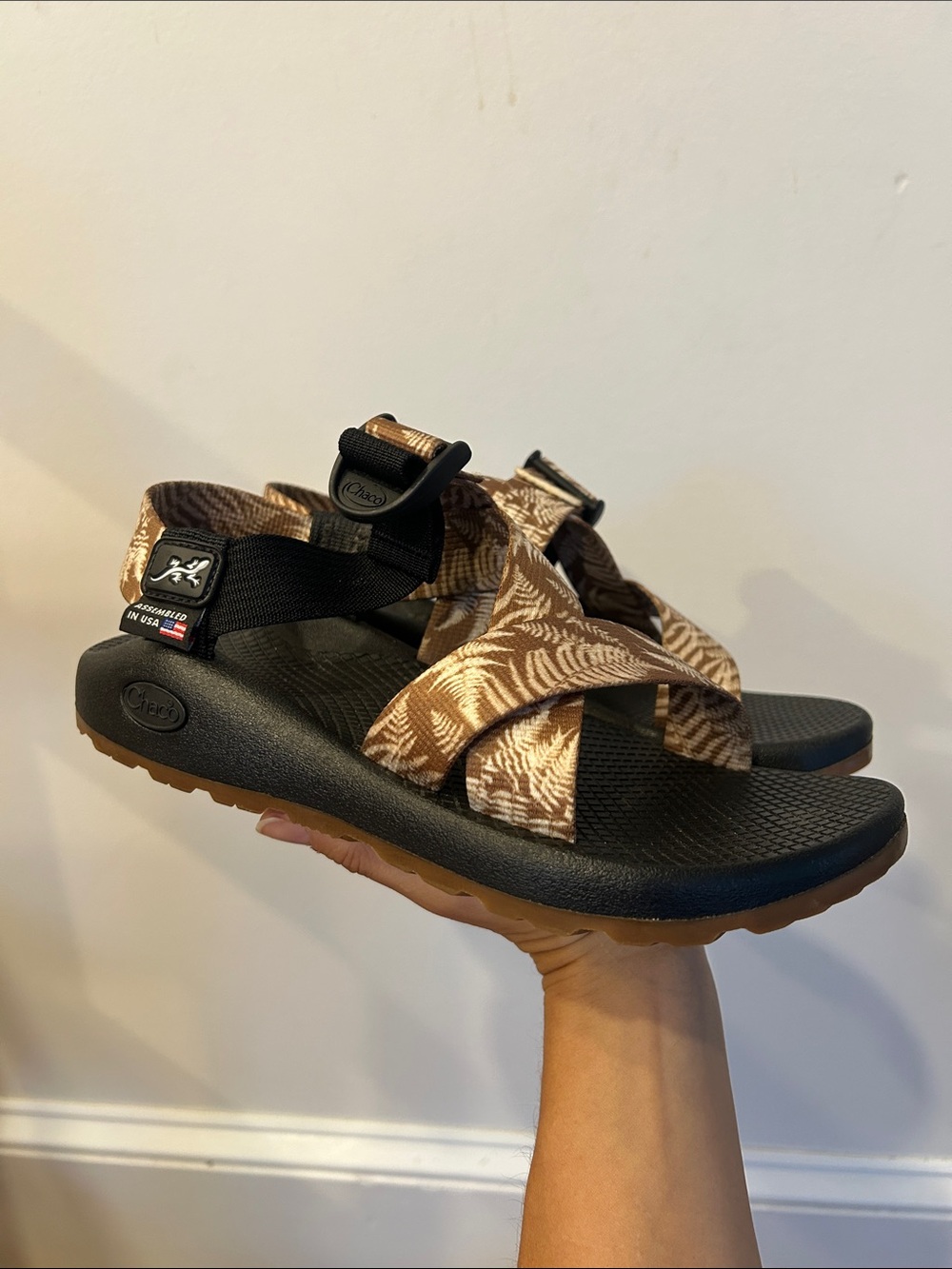 Chaco X KSX Art Mega Z/1 Classic Sandal Chacos fern leaf outdoor hiking